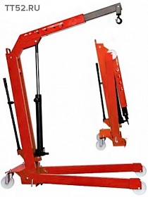 На сайте Трейдимпорт можно недорого купить Мобильный гидравлический гаражный кран Werther W108SE (OMA 587) складной. 