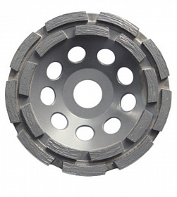 На сайте Трейдимпорт можно недорого купить Чашка алмазная Standart двухрядная 125мм/22,24 KEOS CDR125ST. 