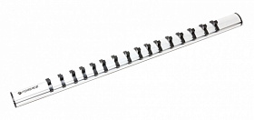 На сайте Трейдимпорт можно недорого купить Планка-держатель магнитная для головок 1/4" на 16 предметов, в блистере Forsage F-819206M. 
